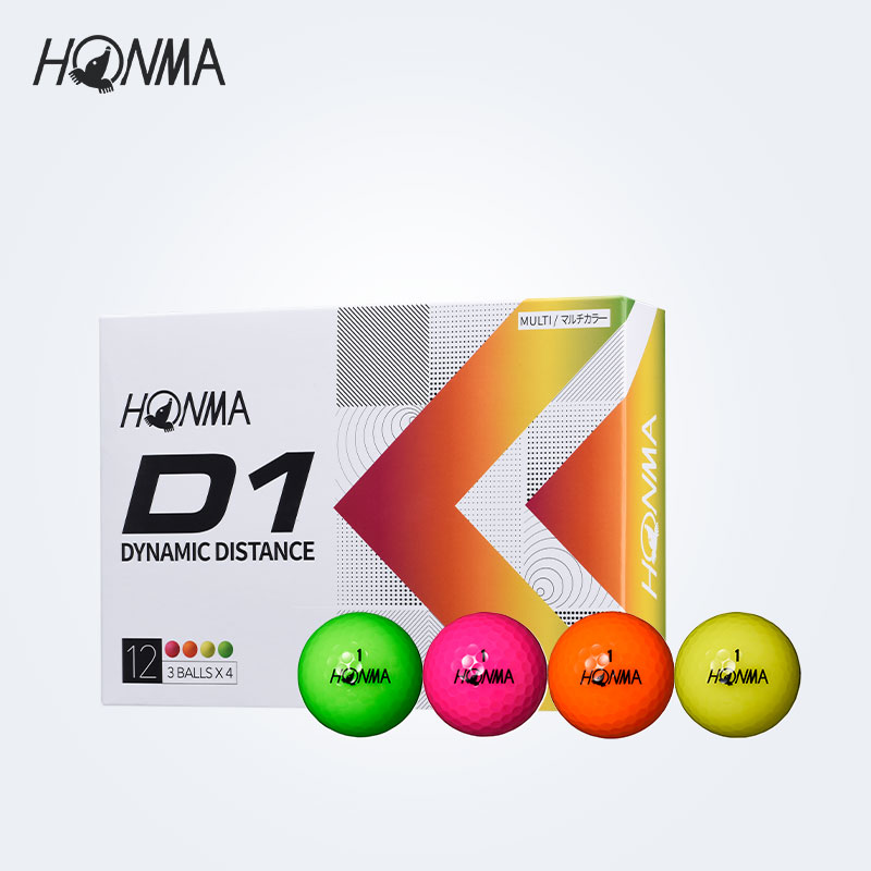 Golf Ball Premium - ลูกกอล์ฟ HONMA D1 2024 แบบ 2