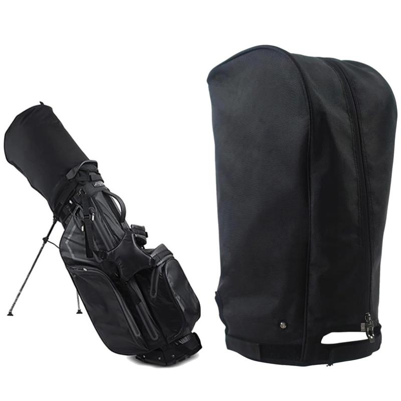 Golf Equipment Rack - ผ้าคลุมกันฝนแบบพกพาสำหรับถุงกอล์ฟ กันน้ำ กันฝุ่น สำหรับถุงกอล์ฟแบบตั้งและแบบลาก