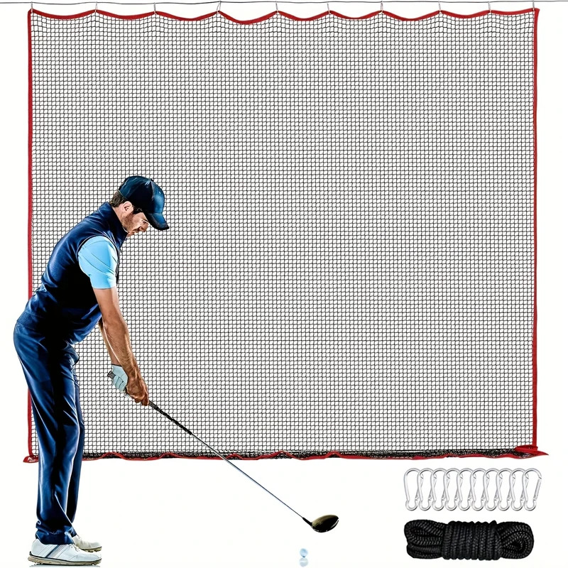Practice Net Hitting - ตาข่ายกอล์ฟ、ตาข่ายฝึกซ้อมกอล์ฟขนาด 10x10 ฟุต และตาข่ายกีฬา、ตาข่ายกั้นลูกกอล์ฟแบบทนแรงกระแทกสูง、ตาข่ายลูกกอล์ฟแบบทนทาน