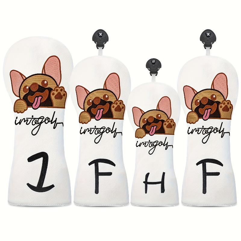 Golf Equipment Rack - 1pc Puppy Golf Club Cover -