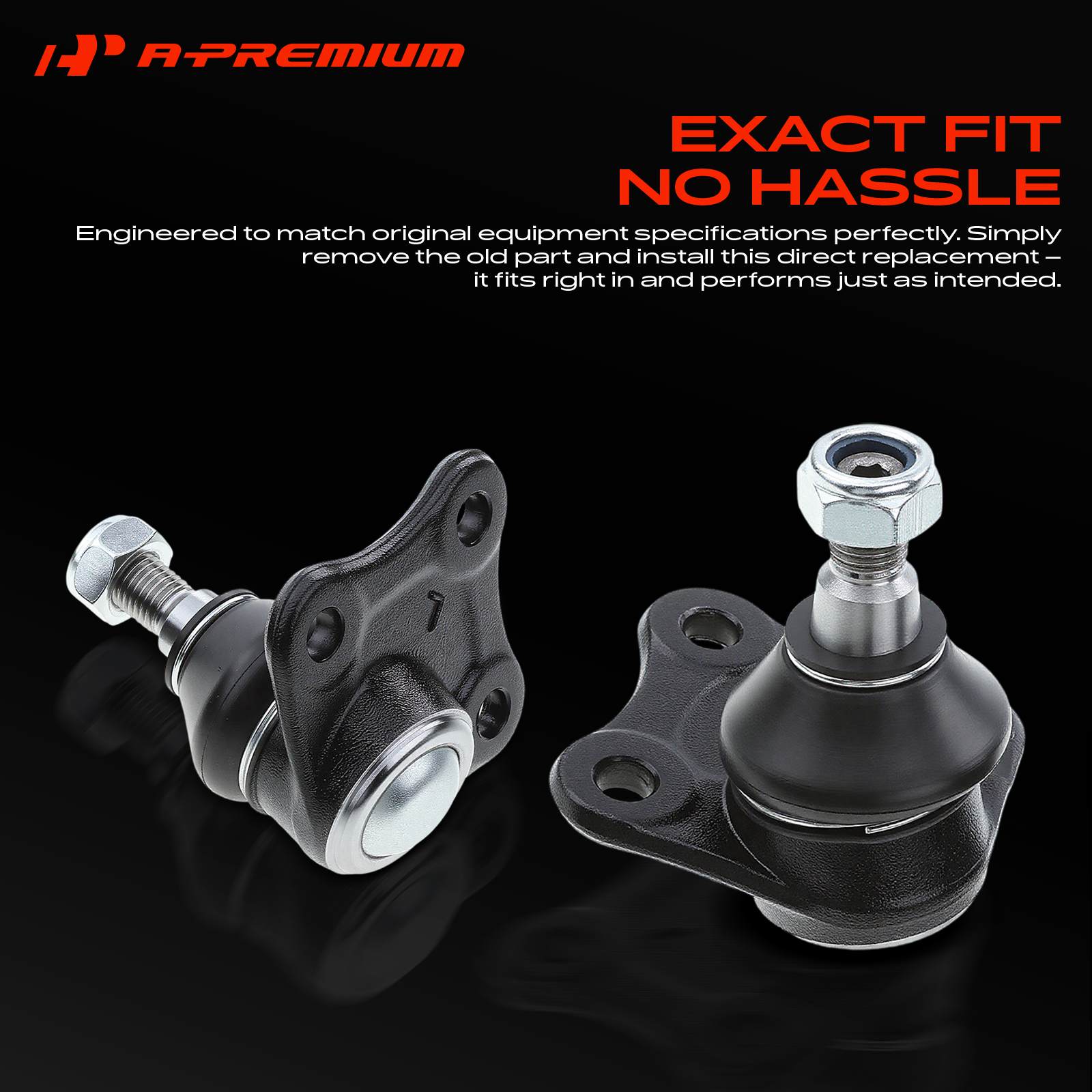 A-Premium ข้อต่อลูกหมากล่างด้า - Golf Ball Premium บทวิจารณ์และราคา