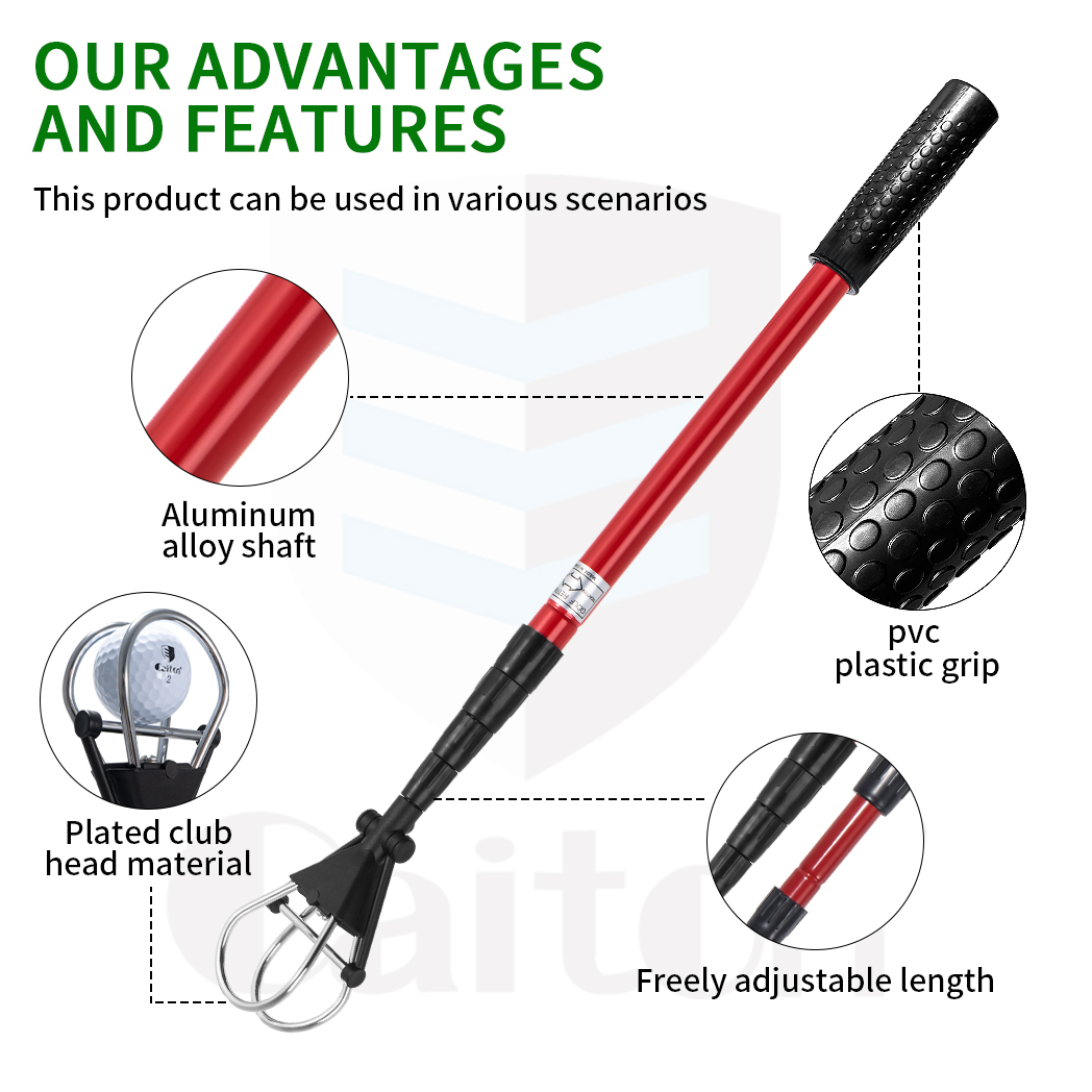 เครื่องดึงลูกกอล์ฟ Caiton เพลา - Golf Ball Premium บทวิจารณ์และราคา
