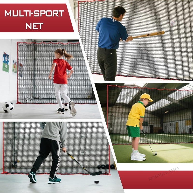 ตาข่ายกอล์ฟแบบหนาพิเศษ ขนาด 10 - Practice Net Hitting บทวิจารณ์และราคา