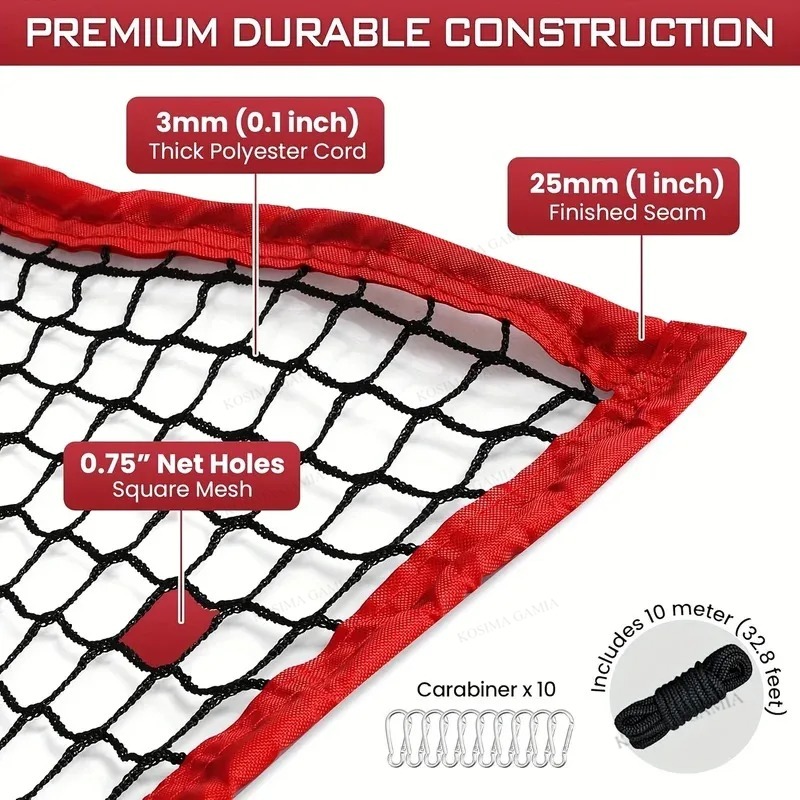 ตาข่ายกอล์ฟแบบหนาพิเศษ ขนาด 10 - Practice Net Hitting บทวิจารณ์และราคา