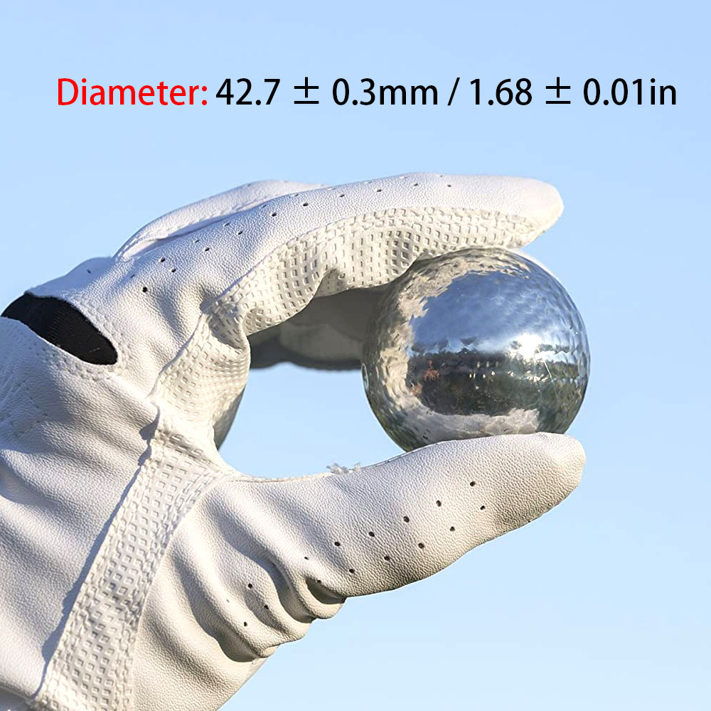 1Pcs Dia 42.7Mm โลหะชุบลูกกอล์ - Golf Ball Premium บทวิจารณ์และราคา
