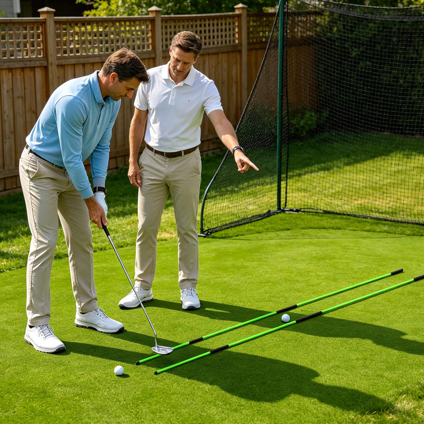 อุปกรณ์ฝึกซ้อมวงสวิงกอล์ฟ ปรับ - Training Aid Swing บทวิจารณ์และราคา