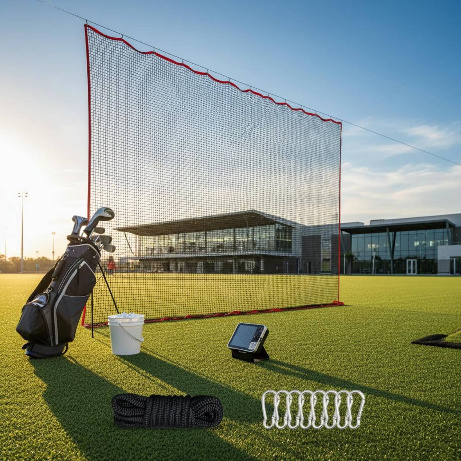 ตาข่ายฝึกซ้อมกอล์ฟ ตาข่ายนุ่มส - Practice Net Hitting บทวิจารณ์และราคา