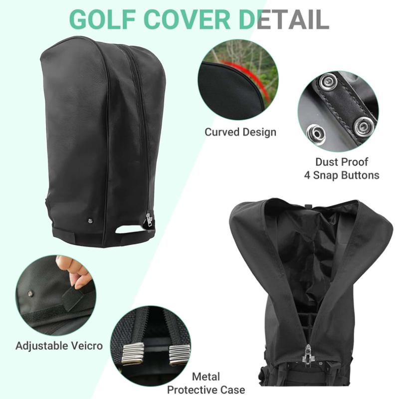 ผ้าคลุมกันฝนแบบพกพาสำหรับถุงกอ - Golf Equipment Rack บทวิจารณ์และราคา