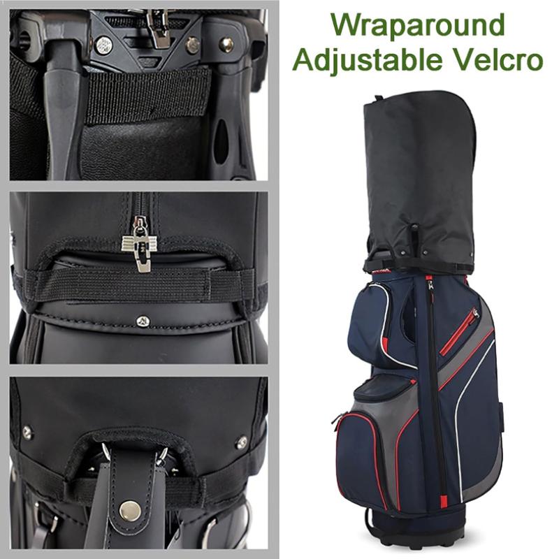 ผ้าคลุมกันฝนแบบพกพาสำหรับถุงกอ - Golf Equipment Rack บทวิจารณ์และราคา