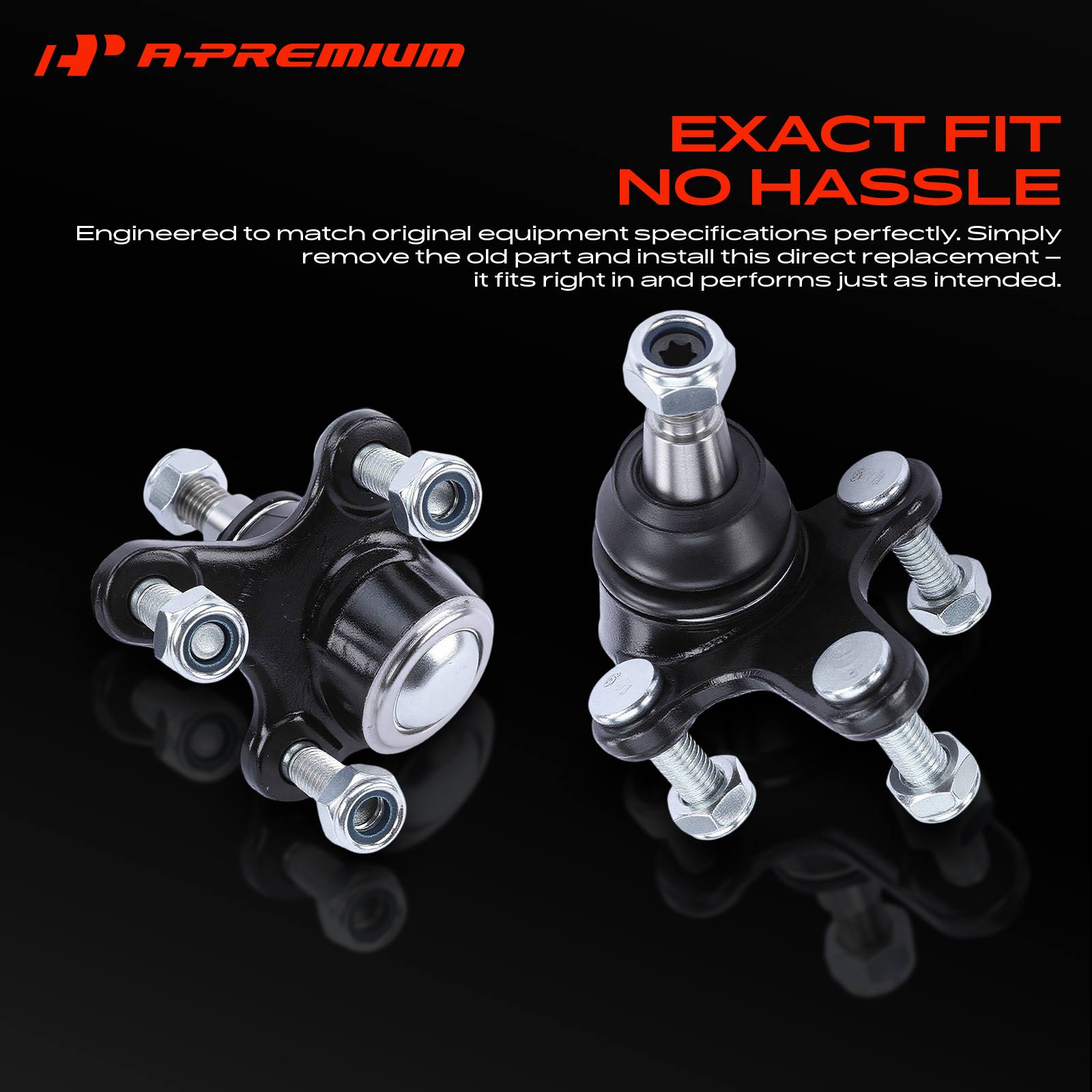 A-Premium ข้อต่อลูกหมากล่างด้า - Golf Ball Premium บทวิจารณ์และราคา