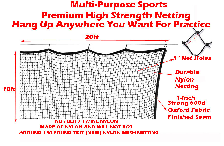 ตาข่ายอเนกประสงค์สำหรับทุกฤดูก - Practice Net Hitting บทวิจารณ์และราคา