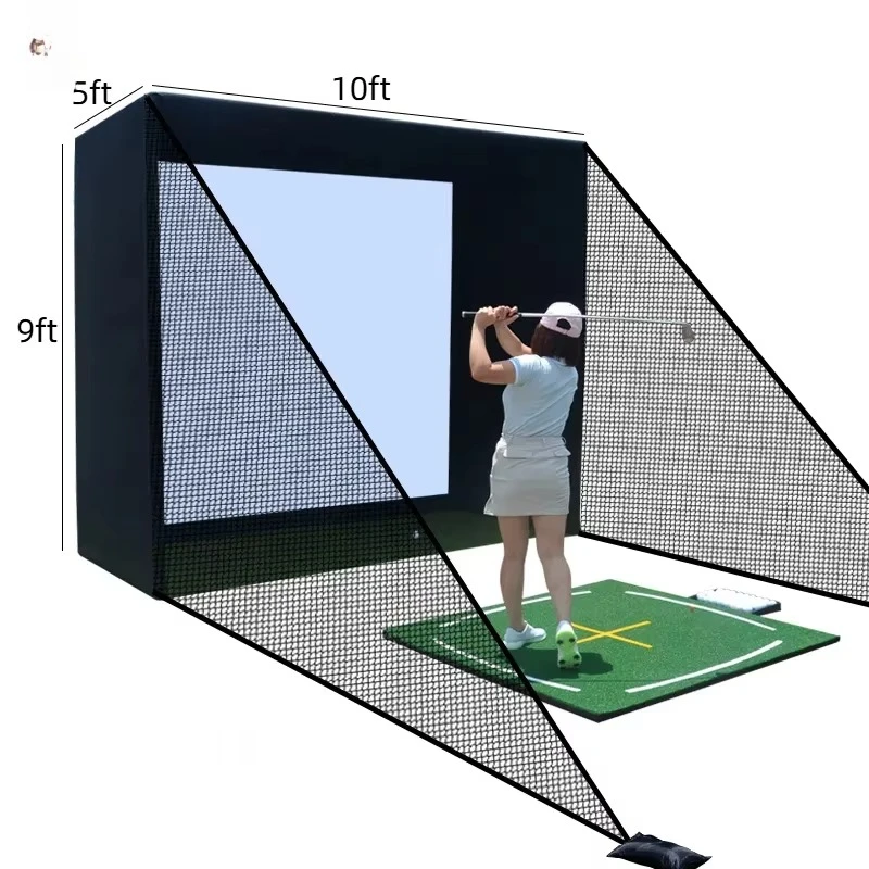 ตาข่ายกรงซ้อมกอล์ฟในร่ม ขนาด 1 - Practice Net Hitting บทวิจารณ์และราคา